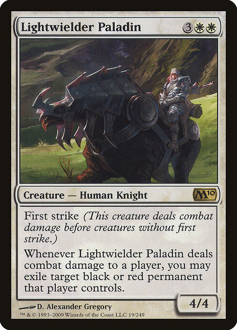 Lightwielder Paladin — art by D. Alexander Gregory