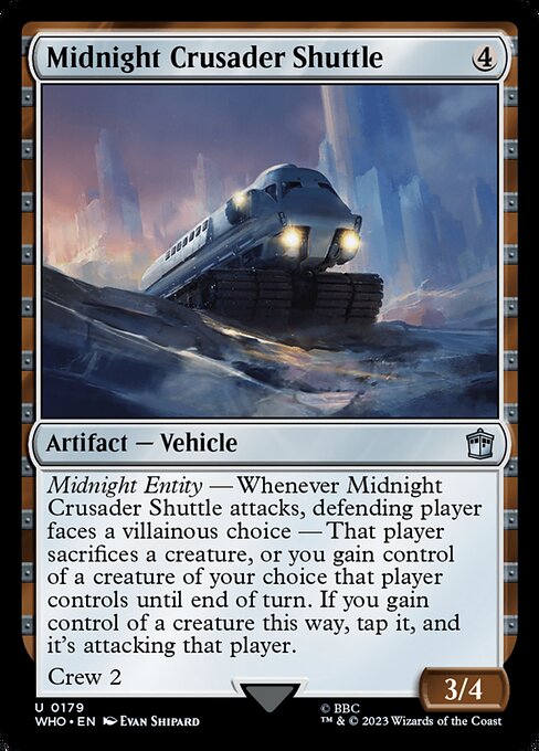 Midnight Crusader Shuttle — art by Evan Shipard