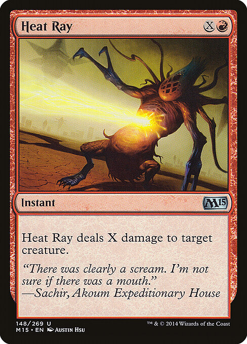 Heat Ray — art by Austin Hsu