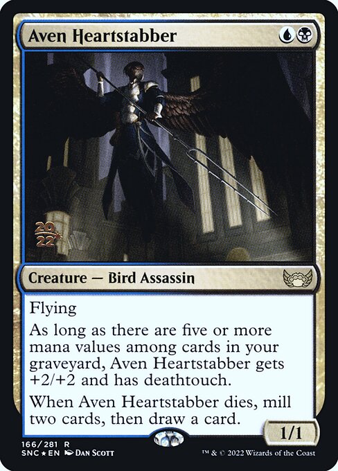 Aven Heartstabber — art by Dan Murayama Scott
