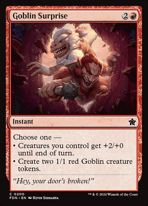 Goblin Surprise — art by Kevin Sidharta