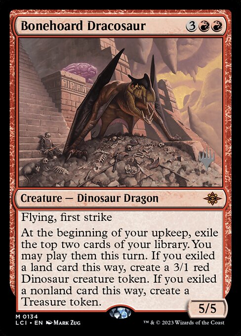Bonehoard Dracosaur — art by Mark Zug