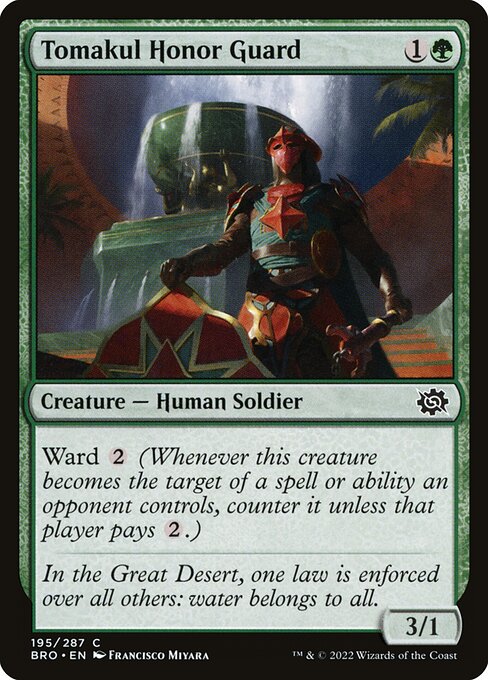 Tomakul Honor Guard — art by Francisco Miyara
