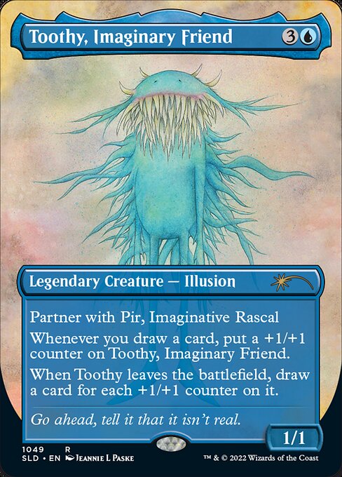Toothy, Imaginary Friend — art by Jeannie L Paske