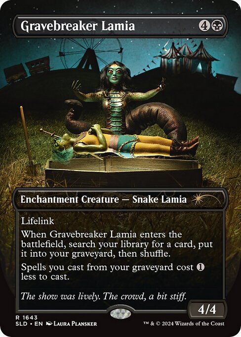 Gravebreaker Lamia — art by Laura Plansker