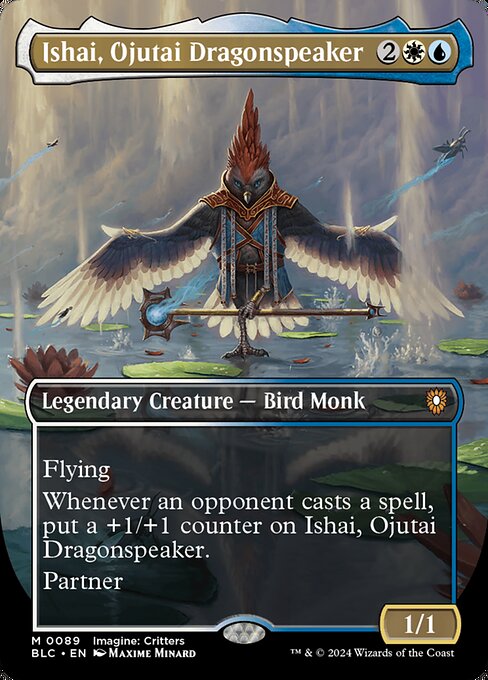 Ishai, Ojutai Dragonspeaker — art by Maxime Minard