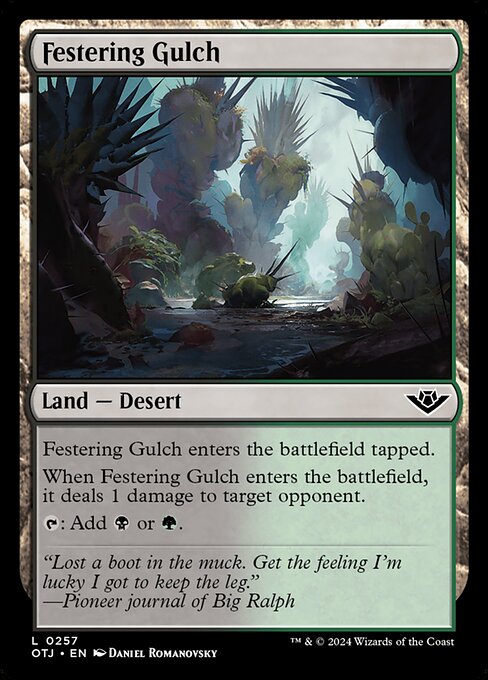 Festering Gulch — art by Daniel Romanovsky