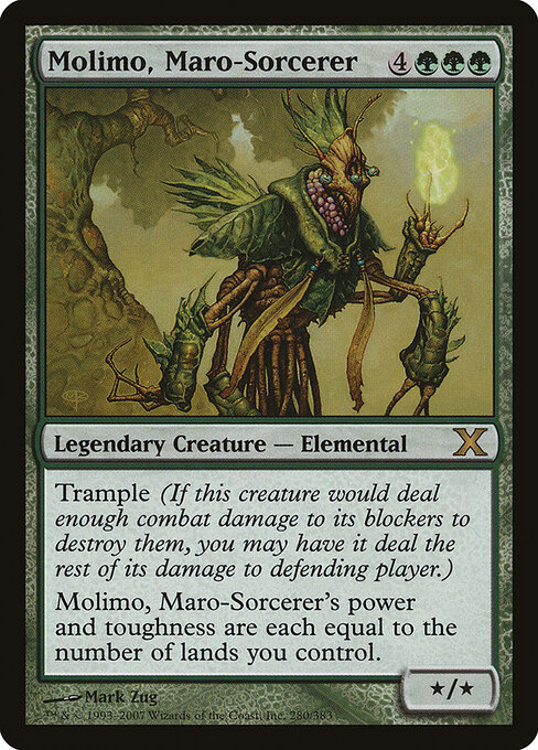 Molimo, Maro-Sorcerer — art by Mark Zug