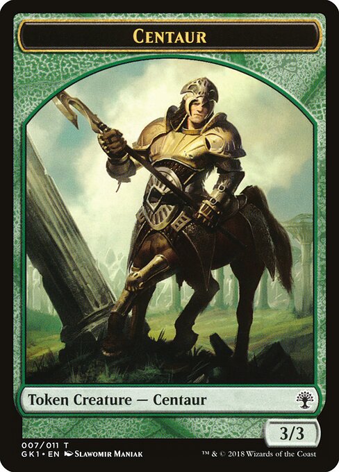 Elemental // Centaur — art by Slawomir Maniak
