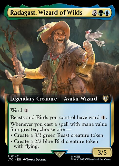 Radagast, Wizard of Wilds — art by Tomas Duchek