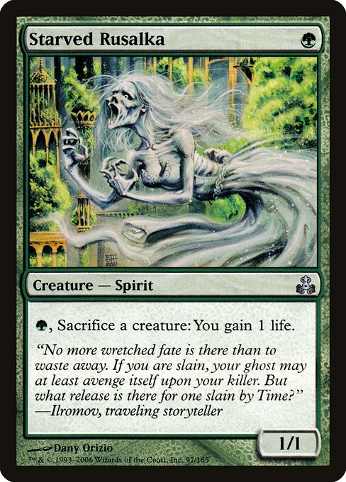 Starved Rusalka — art by Dany Orizio