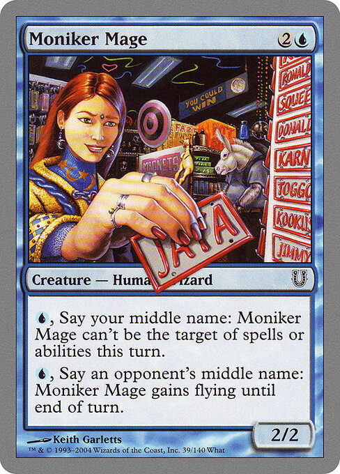 Moniker Mage — art by Keith Garletts
