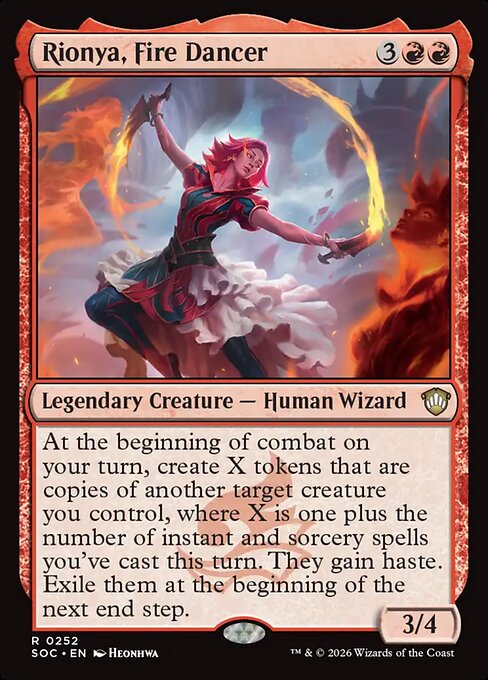 Rionya, Fire Dancer — art by Heonhwa