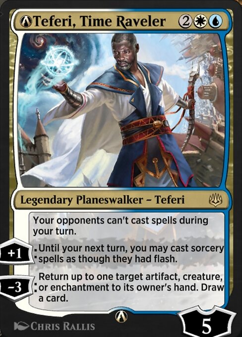 A-Teferi, Time Raveler — art by Chris Rallis