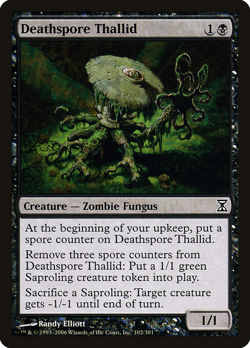 Deathspore Thallid — art by Randy Elliott