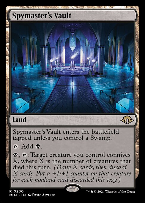 Spymaster's Vault — art by David Álvarez