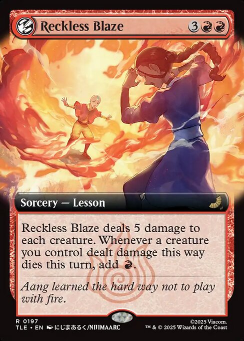 Reckless Blaze — art by NIJIMAARC