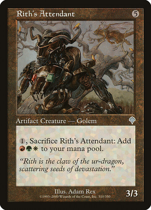 Rith's Attendant — art by Adam Rex