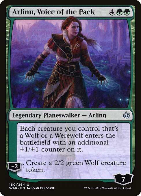 Arlinn, Voice of the Pack — art by Ryan Pancoast
