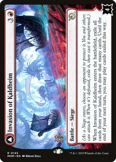 Invasion of Kaldheim // Pyre of the World Tree — art by Bryan Sola