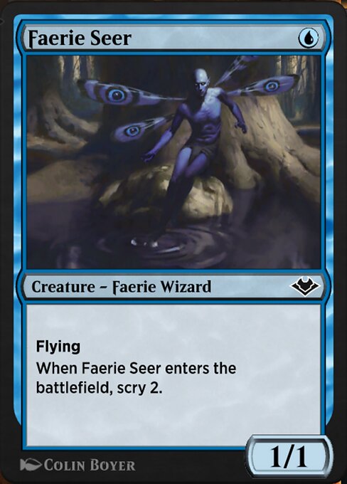 Faerie Seer — art by Colin Boyer
