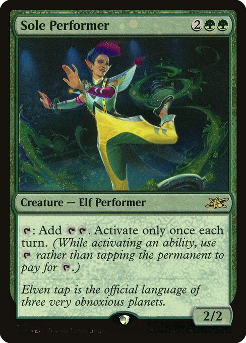 Sole Performer — art by Anna Christenson