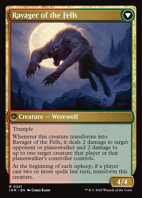 Huntmaster of the Fells // Ravager of the Fells — art by Chris Rahn
