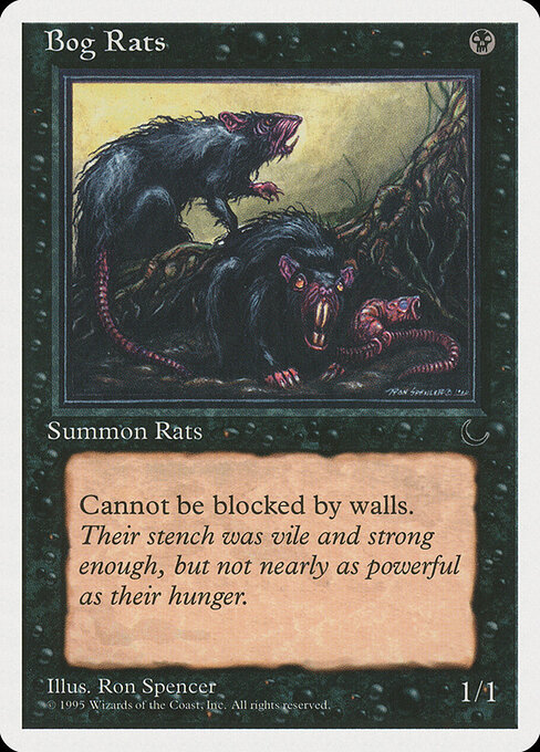 Bog Rats — art by Ron Spencer