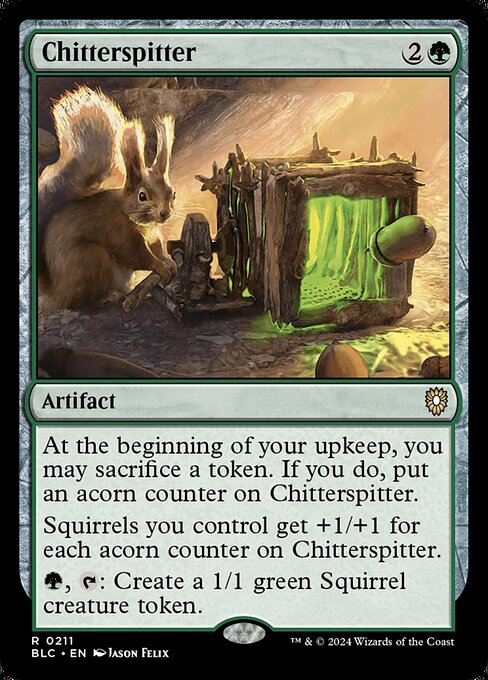Chitterspitter — art by Jason Felix