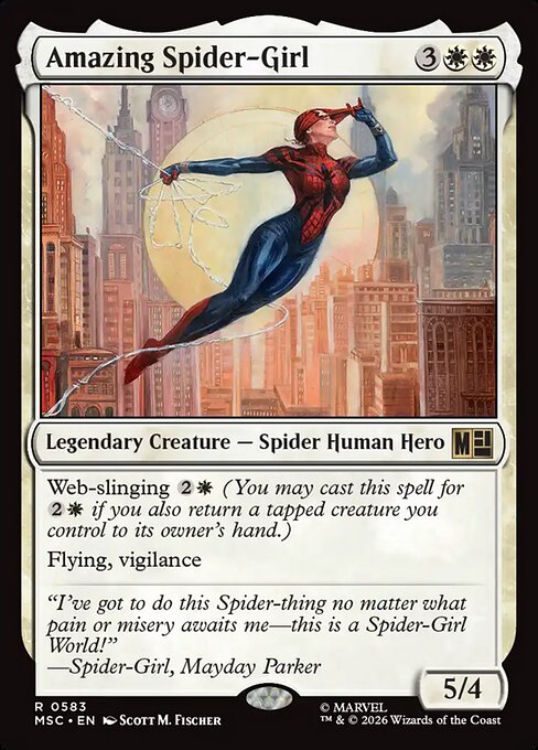 Amazing Spider-Girl — art by Scott M. Fischer