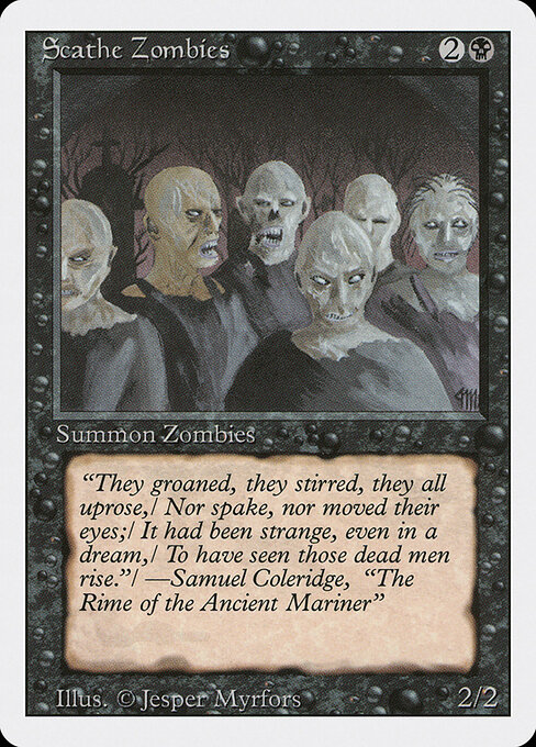 Scathe Zombies — art by Jesper Myrfors