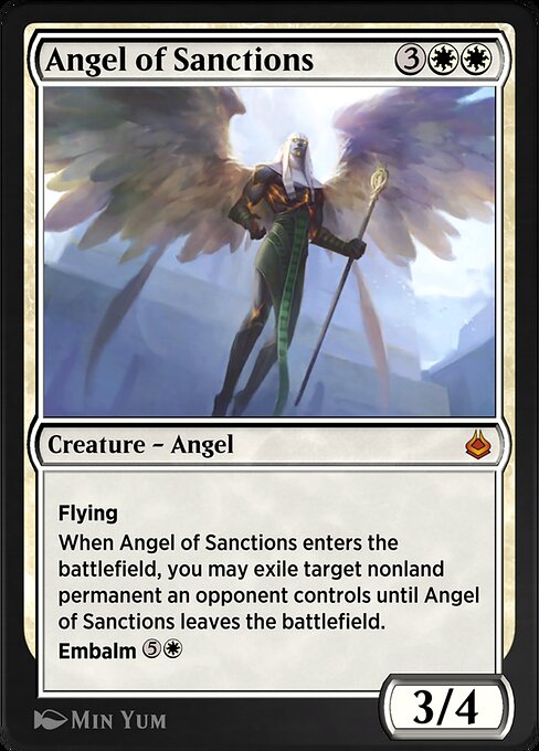 Angel of Sanctions — art by Min Yum