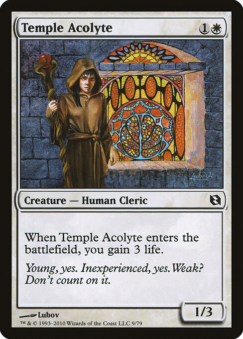 Temple Acolyte — art by Lubov