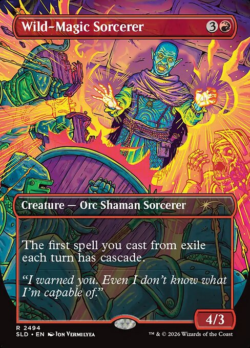 Wild-Magic Sorcerer — art by Jon Vermilyea