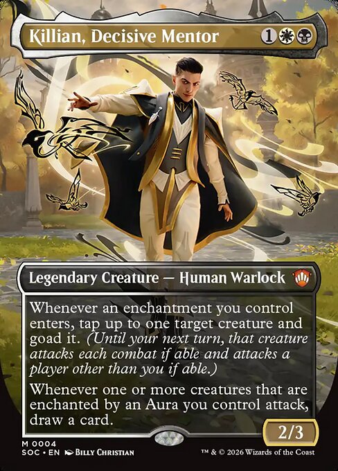 Killian, Decisive Mentor — art by Billy Christian
