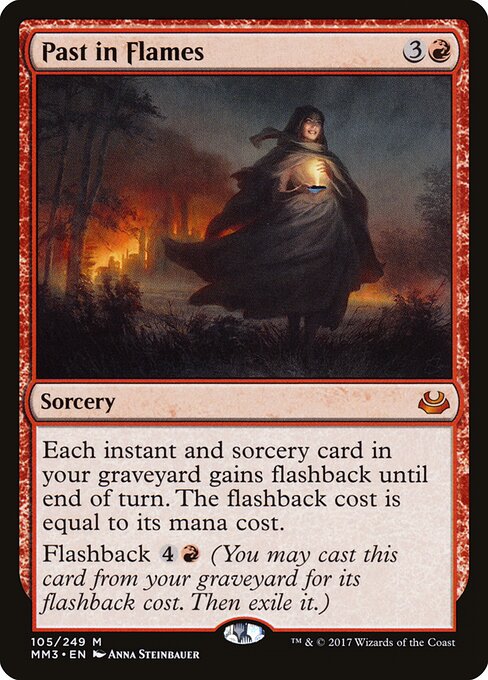 Past in Flames — art by Anna Steinbauer