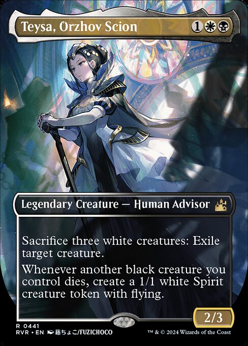 Teysa, Orzhov Scion — art by Fuzichoco