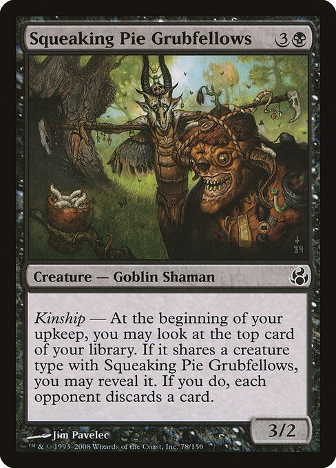 Squeaking Pie Grubfellows — art by Jim Pavelec