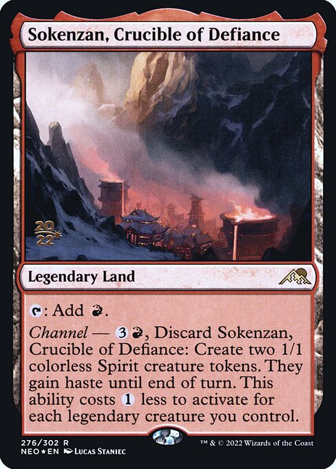 Sokenzan, Crucible of Defiance — art by Lucas Staniec