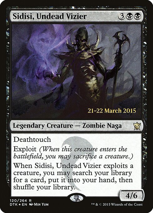 Sidisi, Undead Vizier — art by Min Yum