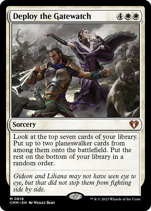 Deploy the Gatewatch — art by Wesley Burt