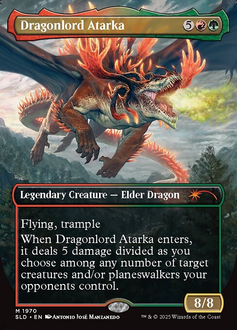 Dragonlord Atarka // Dragonlord Atarka — art by Antonio José Manzanedo