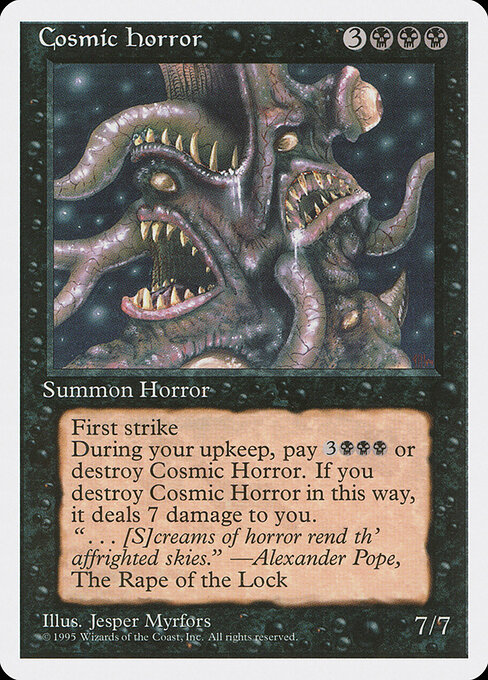 Cosmic Horror — art by Jesper Myrfors