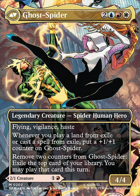Gwen Stacy // Ghost-Spider — art by Jay David Ramos