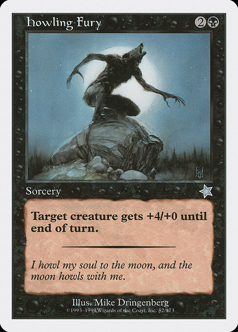 Howling Fury — art by Mike Dringenberg