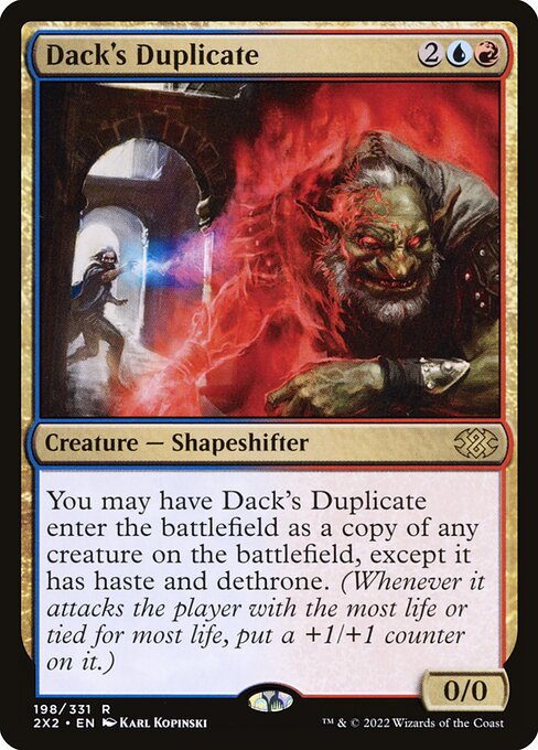 Dack's Duplicate — art by Karl Kopinski