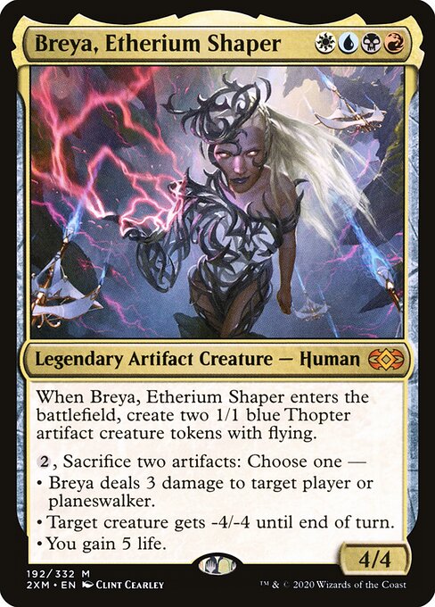 Breya, Etherium Shaper — art by Clint Cearley