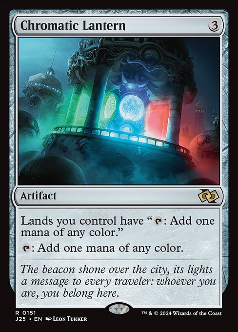 Chromatic Lantern — art by Leon Tukker