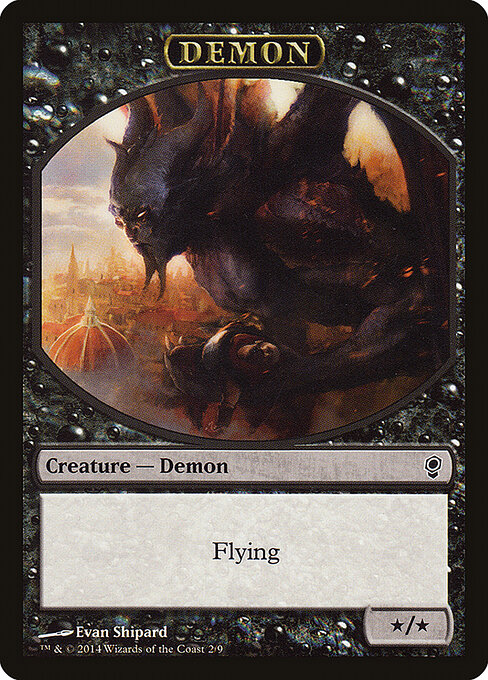 Demon — art by Evan Shipard