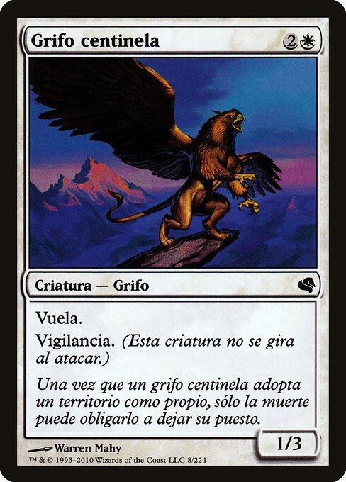 Griffin Sentinel — art by Warren Mahy